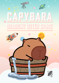水豚溫泉/浩瀚星空/浪漫漸層/綠橘色