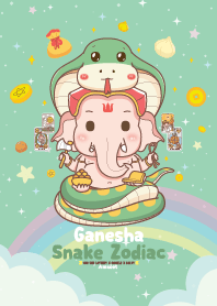 Ganesha & Snake Zodiac _ Fortune