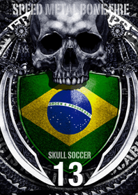 Pirates of skull Dragon Skull soccer 13
