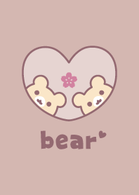 Bear Cherry blossoms [Dullness Pink]