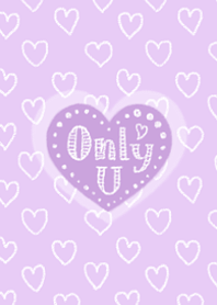 オンリー・ユー in lavender heart