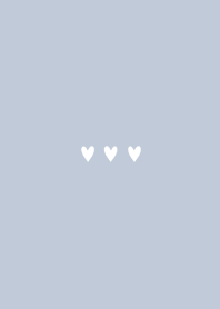 White Hearts(white&gray)