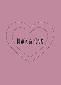 ブラック&ピンク / ラインハート