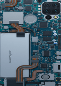 Precision Circuitry Inside a Smartphone