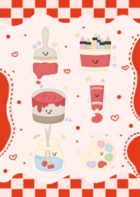 art supplies so cute
