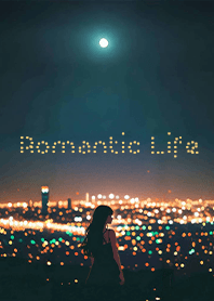 ฉากกลางคืน - ผู้หญิงกำลังมองเมือง 2