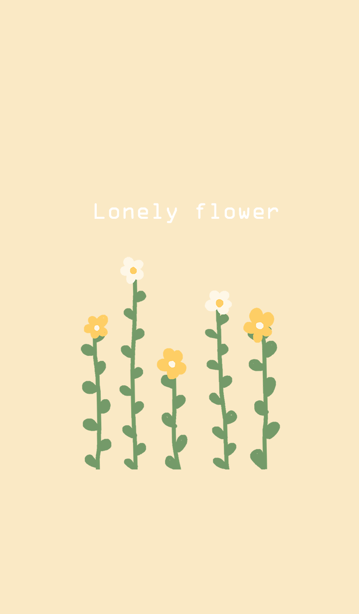 Lonely flower