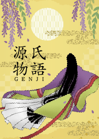 源氏物語　藤の花