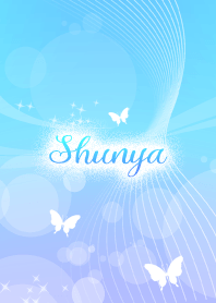 Shunya skyblue butterfly theme