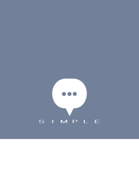 SIMPLE(white blue)V.1834b