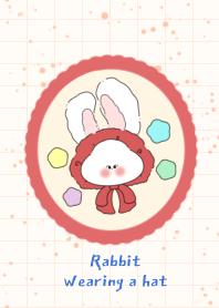 Rabbit wearing a hat3