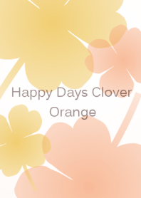 Happy Days Clover Orange