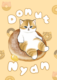 【主題】甜甜圈貓咪
