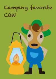 I love camping! Camp cow