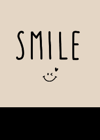 smile greige black