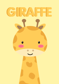 Simple Cute Face Giraffe Theme