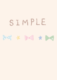 Theme of a dull color ribbon