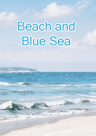 ชายหาดและทะเลสีฟ้า