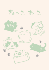 moni nekkoneko dull color green