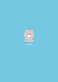 Cute Bear Sky Blue