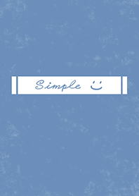 Simple Mottled-灰藍.白