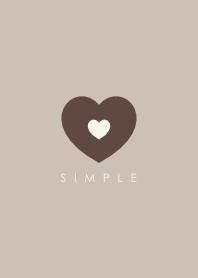 SIMPLE(beige brown)V.389b