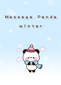 Message Panda winter