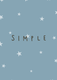 ブルーベージュと星。