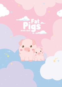 Fat Pigs Dream Cloud Lover
