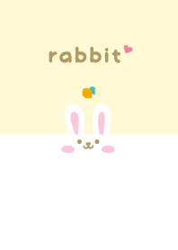 Rabbits. Lemon - Yellow