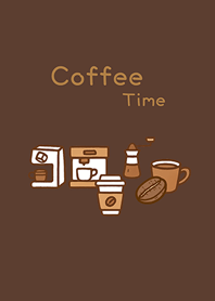 เวลาดื่มกาแฟทุกวัน(น้ำตาลเข้ม)