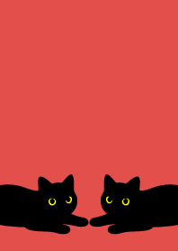 Black Cat Holiday12 on red