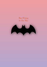 Bat flying in the sky 3
