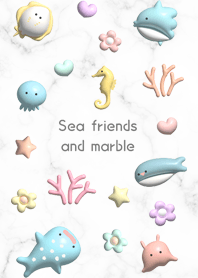 glay Sea friends and marble 01_2