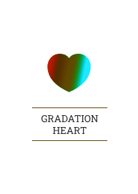 GRADATION HEART THEME :43