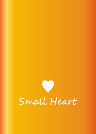 Small Heart *GlossyOrangeYellow*