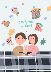 valentine: You and me in love