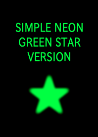 SIMPLE NEON GREEN STAR VERSION