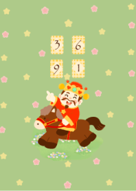 Horse God Luck enhancing 3691
