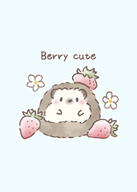 Hedgehog&Strawberry:blue