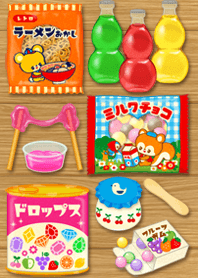 懐かし駄菓子屋さん＊レトロ