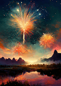 Beautiful Fireworks Theme#3048