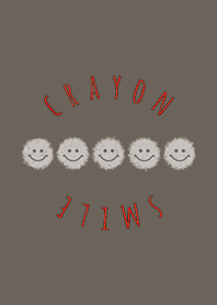 Crayon Brown 3 / Senyum