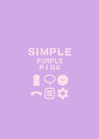 SIMPLE purple×pink