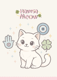 เหมียวฮัมซา x ดวงตาปีศาจ (ชมพู)