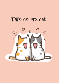 貓奴日記-兩種顏色的貓