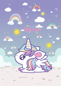 Unicorn Cute Rainbow Pretty