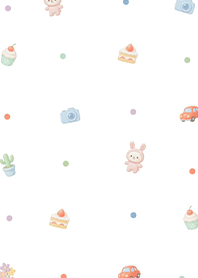 Cute little rabbit doll (Pp)