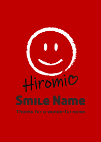 Smile Name HIROMI