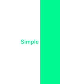 The Simple 2 colors No.1-W11